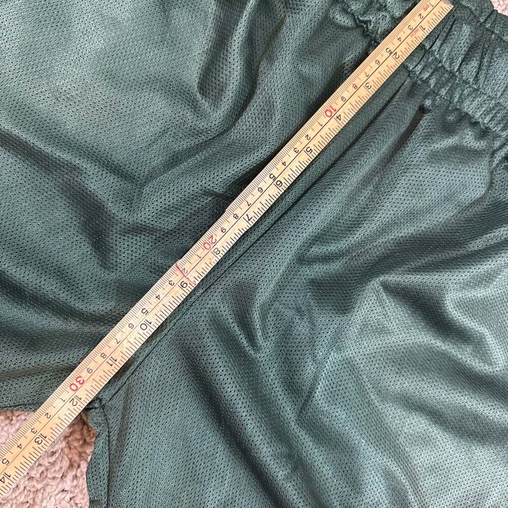 Miami Hurricanes Shorts Youth 16/18 (Mens XS) Green Mesh NCAA Athletic Logo EUC - Picture 5 of 9